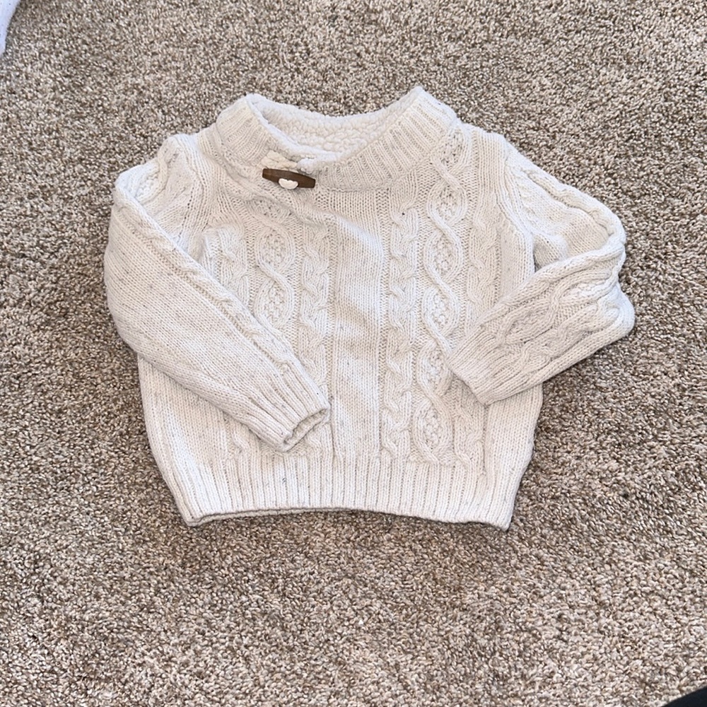 Janie and Jack Cable Knit Sweater